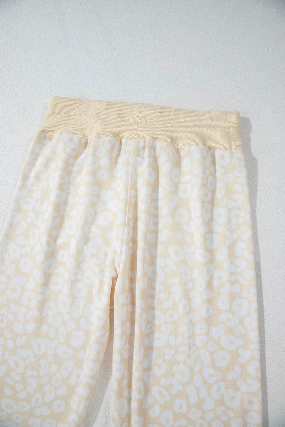 Cozy cheetah print loungewear set - Love Salve